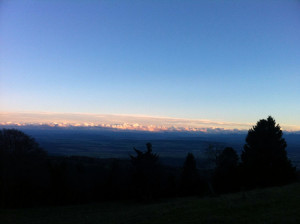 Wunderschöne Aussicht vom Mont Sujet (Berner Jura).